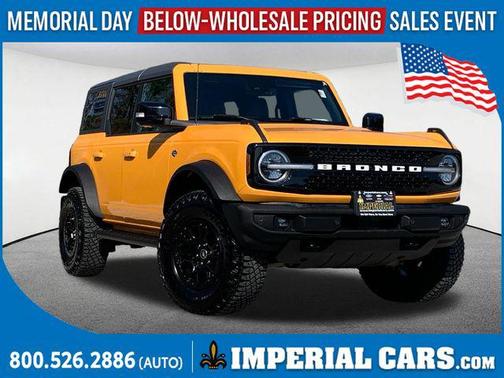 Cyber Orange Metallic Tricoat 2021 Ford Bronco Wildtrak