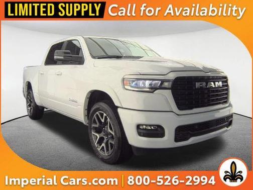 Bright White Clearcoat 2025 RAM 1500 Laramie