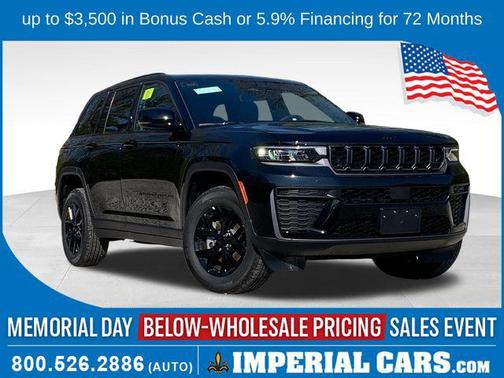 Diamond Black Crystal Pearlcoat 2026 Jeep Grand Cherokee Altitude