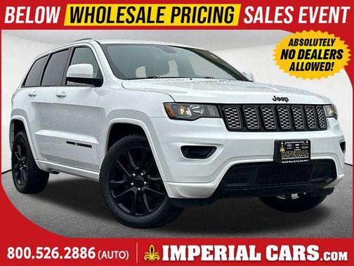 Bright White Clearcoat 2019 Jeep Grand Cherokee Altitude