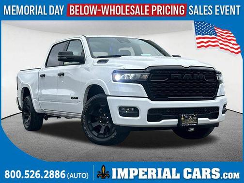 Bright White Clearcoat 2025 RAM 1500 Big Horn/Lone Star