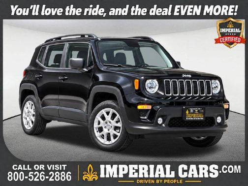 Black Clearcoat 2023 Jeep Renegade Latitude