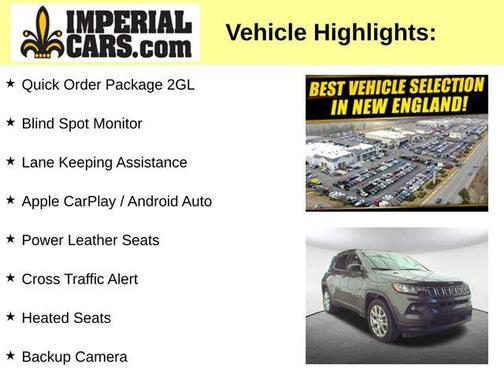 Granite Crystal Metallic Clearcoat 2022 Jeep Compass Latitude Lux