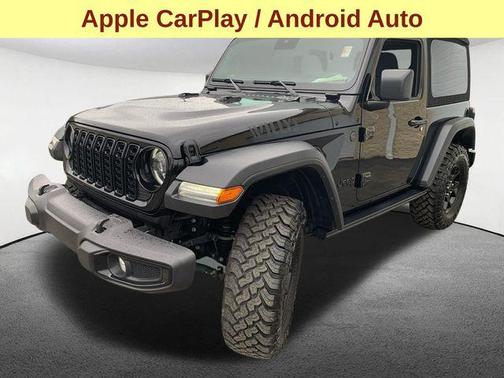 Black Clearcoat 2024 Jeep Wrangler Willys
