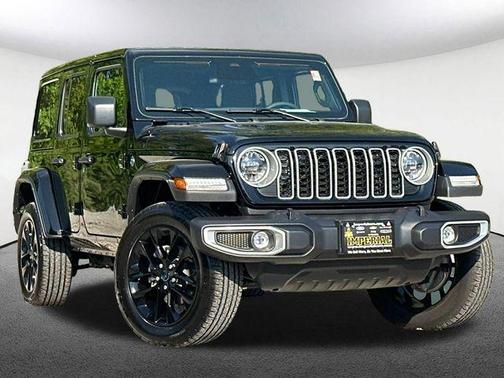 Black Clearcoat 2025 Jeep Wrangler 4xe Sahara