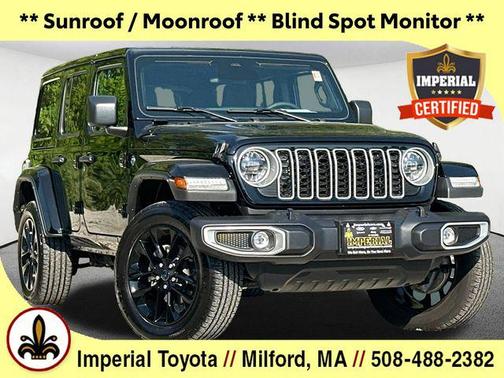 Black Clearcoat 2025 Jeep Wrangler 4xe Sahara