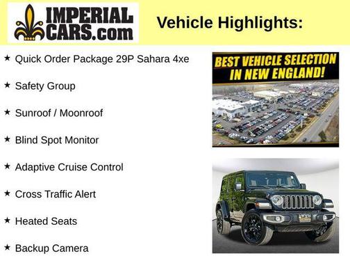 Black Clearcoat 2025 Jeep Wrangler 4xe Sahara