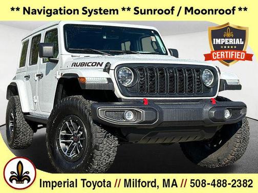 Bright White Clearcoat 2025 Jeep Wrangler Rubicon