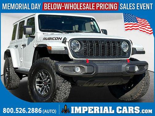 Bright White Clearcoat 2025 Jeep Wrangler Rubicon