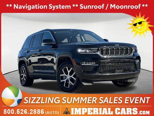 Diamond Black Crystal Pearlcoat 2024 Jeep Grand Cherokee Limited