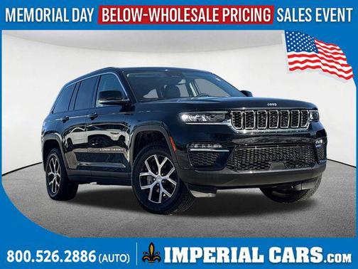 Diamond Black Crystal Pearlcoat 2024 Jeep Grand Cherokee Limited