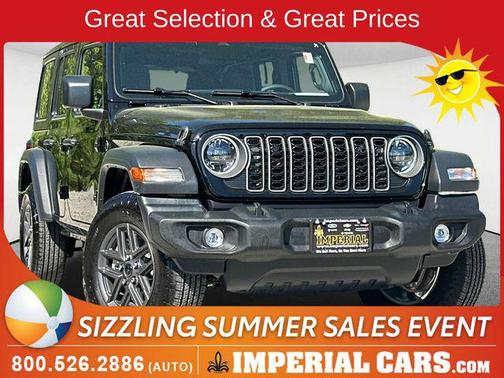 Black Clearcoat 2026 Jeep Wrangler Sport S
