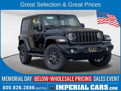 Black Clearcoat 2026 Jeep Wrangler Sport S