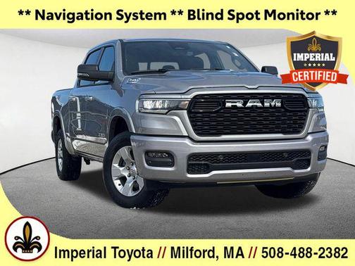 Billet Silver Metallic Clearcoat 2025 RAM 1500 Big Horn/Lone Star