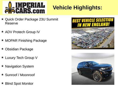 Diamond Black Crystal Pearlcoat 2025 Jeep Grand Cherokee Summit