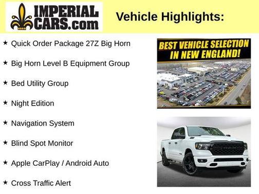 Bright White Clearcoat 2023 RAM 1500 Big Horn/Lone Star