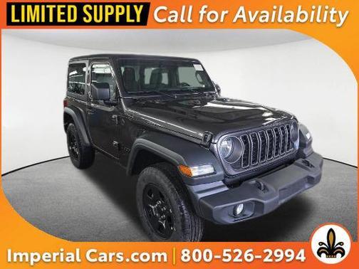 Granite Crystal Metallic Clearcoat 2025 Jeep Wrangler Sport