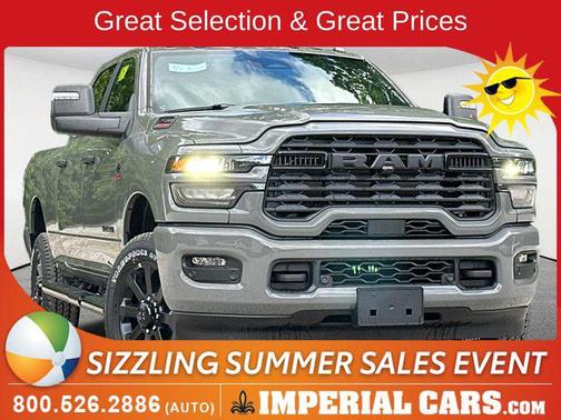 Ceramic Gray Clearcoat 2026 RAM 2500 Big Horn Crew Cab 4x4 6'4' Box