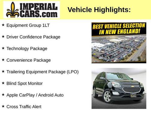 Black 2016 Chevrolet Equinox LT