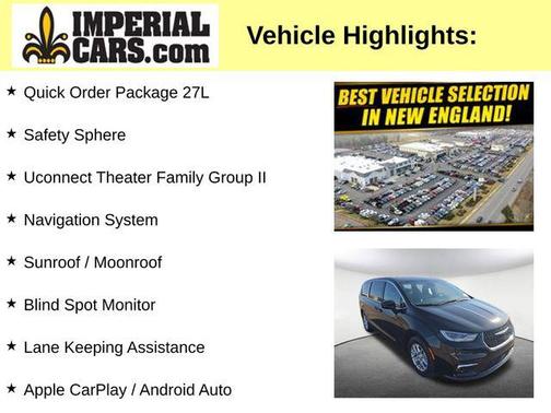 Diamond Black Crystal Pearlcoat 2026 Chrysler Pacifica L