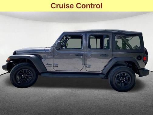 Granite Crystal Metallic Clearcoat 2022 Jeep Wrangler Unlimited Sport