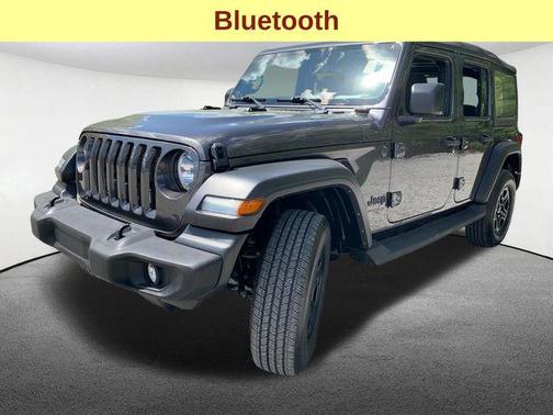 Granite Crystal Metallic Clearcoat 2022 Jeep Wrangler Unlimited Sport