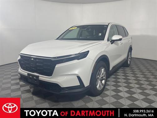 Platinum White Pearl 2025 Honda CR-V EX-L AWD
