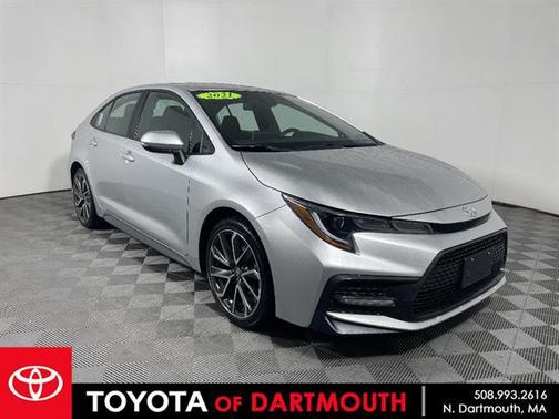 Classic Silver Metallic 2021 Toyota Corolla SE
