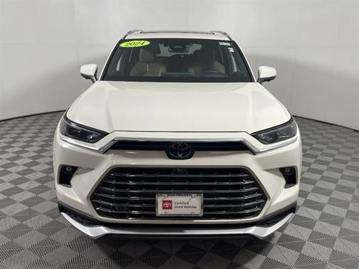 Coastal Cream 2024 Toyota Grand Highlander Hybrid Limited MAX
