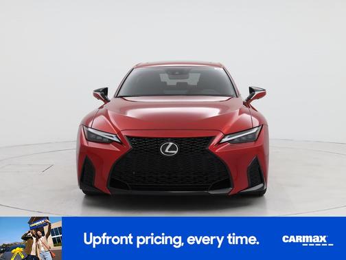 Red 2023 Lexus IS 350 F-Sport