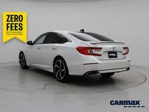 White 2021 Honda Accord Sport