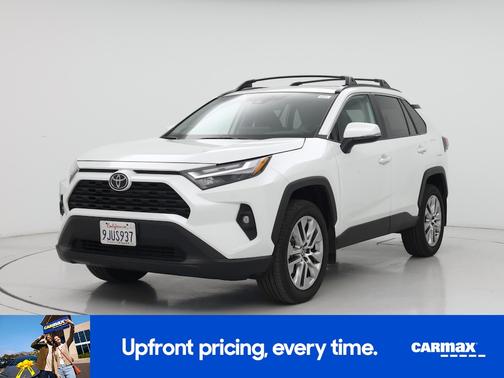 White 2023 Toyota RAV4 XLE