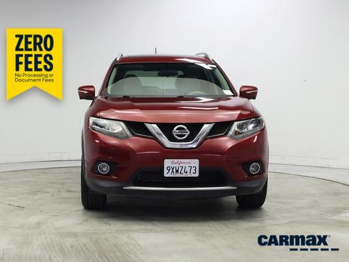 Burgundy 2014 Nissan Rogue SL