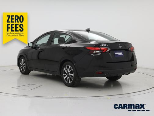 Black 2025 Nissan Versa SV