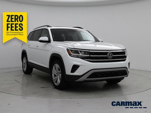 White 2021 Volkswagen Atlas SE w/Tech