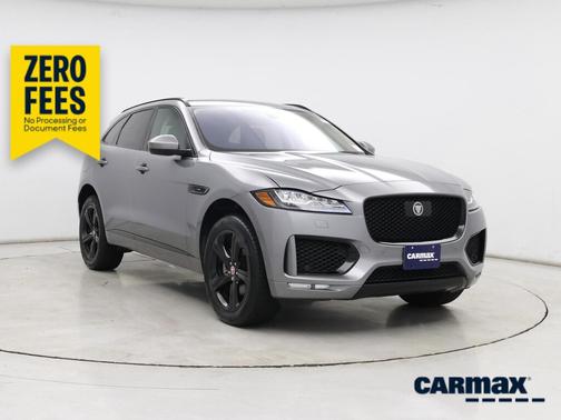 Gray 2020 Jaguar F-PACE Checkered Flag