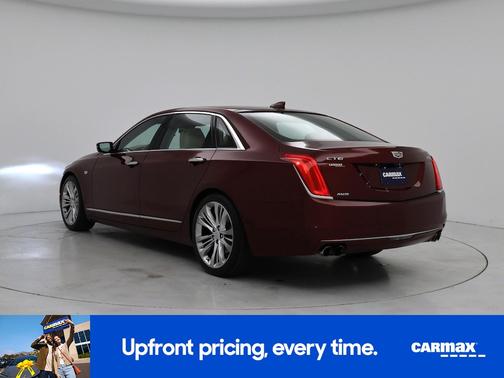 Red 2016 Cadillac CT6 Platinum