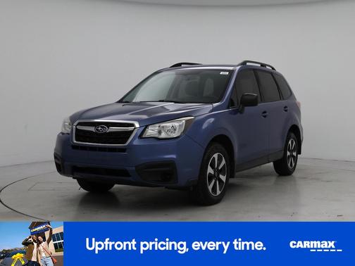 Blue 2017 Subaru Forester 2.5I