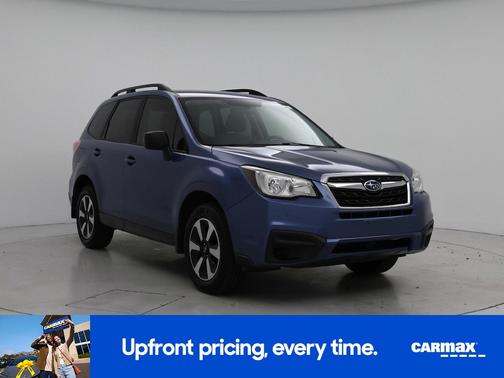 Blue 2017 Subaru Forester 2.5I