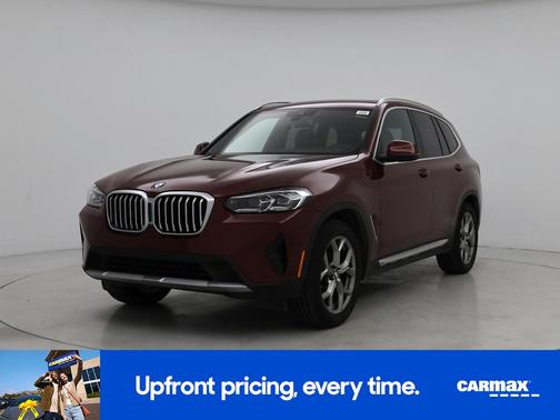 Red 2022 BMW X3 XDrive30i