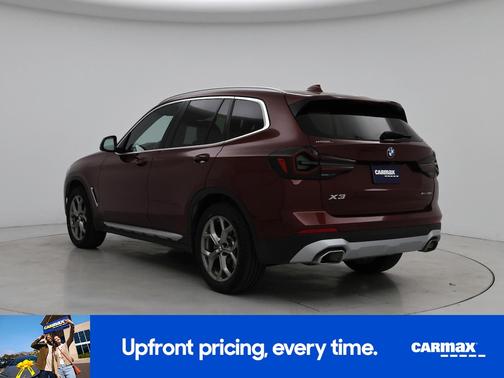 Red 2022 BMW X3 XDrive30i