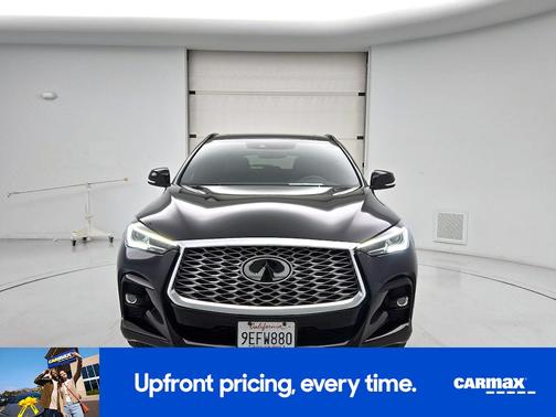 Black 2023 INFINITI QX55 Luxe