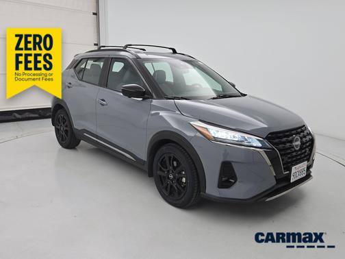 Gray 2023 Nissan Kicks SR