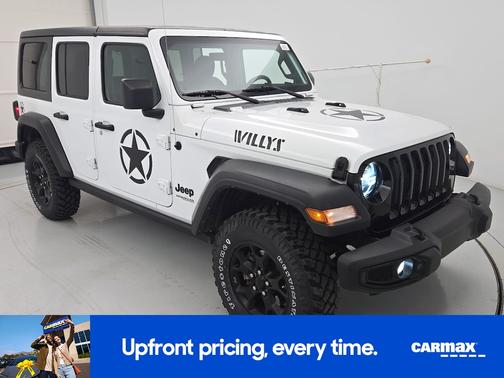 White 2021 Jeep Wrangler Unlimited Willys