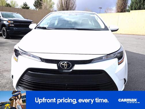 White 2025 Toyota Corolla LE
