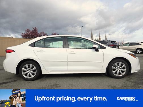 White 2025 Toyota Corolla LE