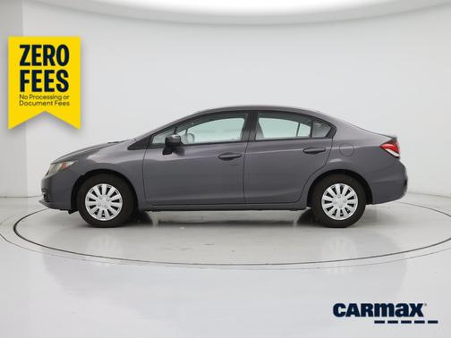 Gray 2015 Honda Civic LX