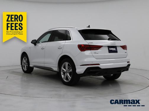 White 2022 Audi Q3 S-Line Premium