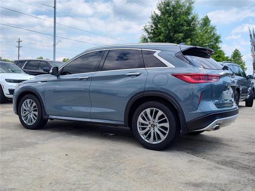 Slate Gray 2025 INFINITI QX50 Luxe AWD