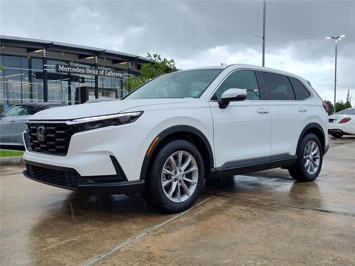Platinum White Pearl 2025 Honda CR-V EX-L AWD